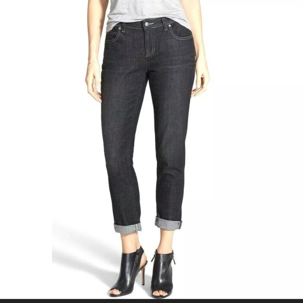 Eileen Fisher vintage off black jeans size 12